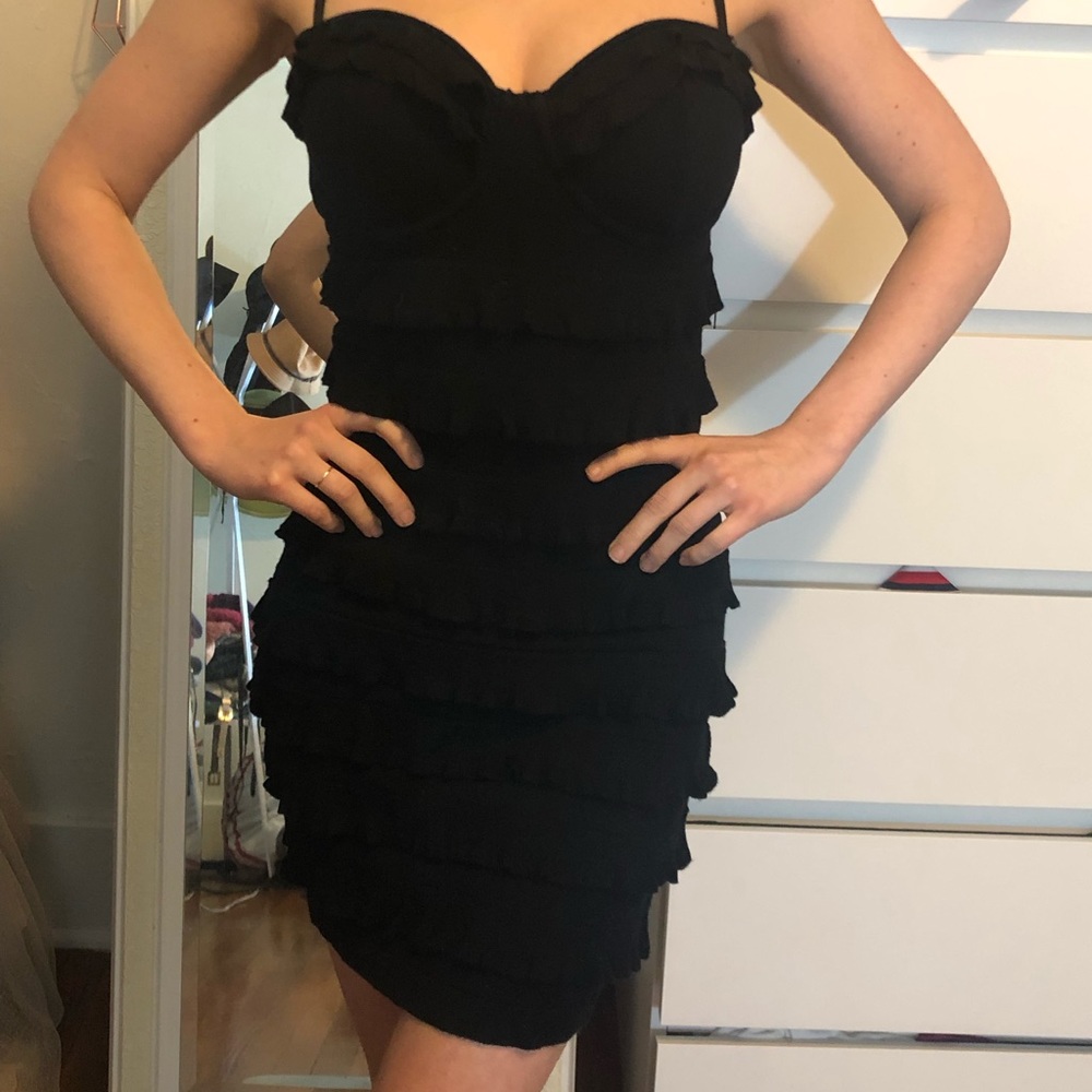 GUESS built-in corset bodycon dress!!